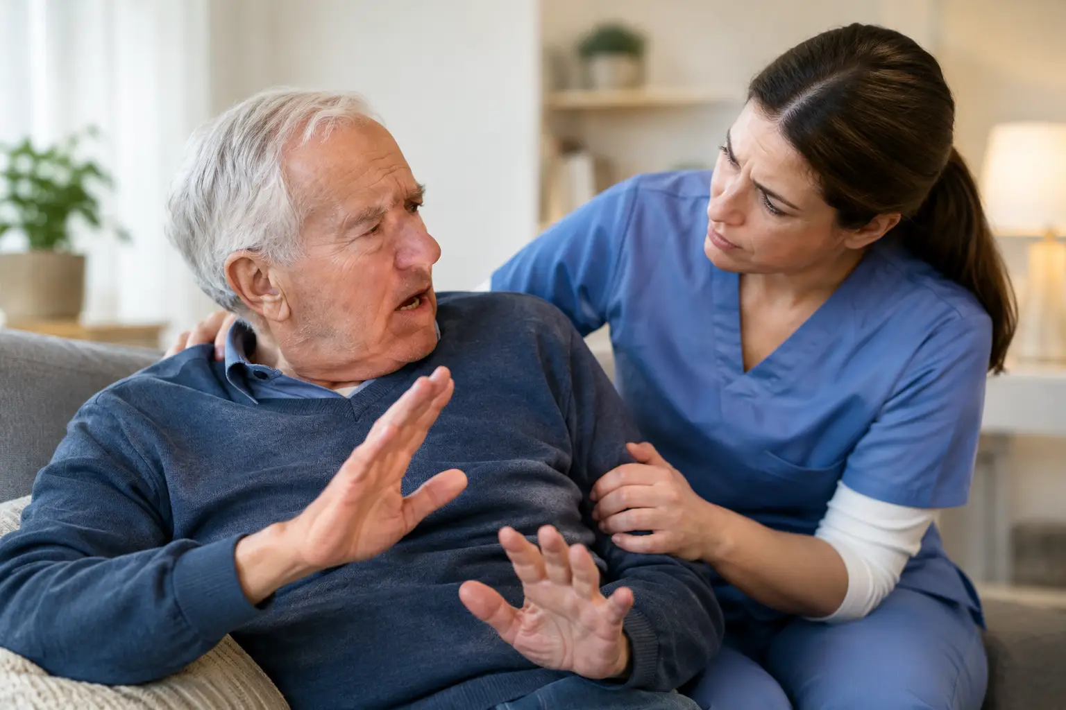 How Caregivers Handle Dementia Aggression